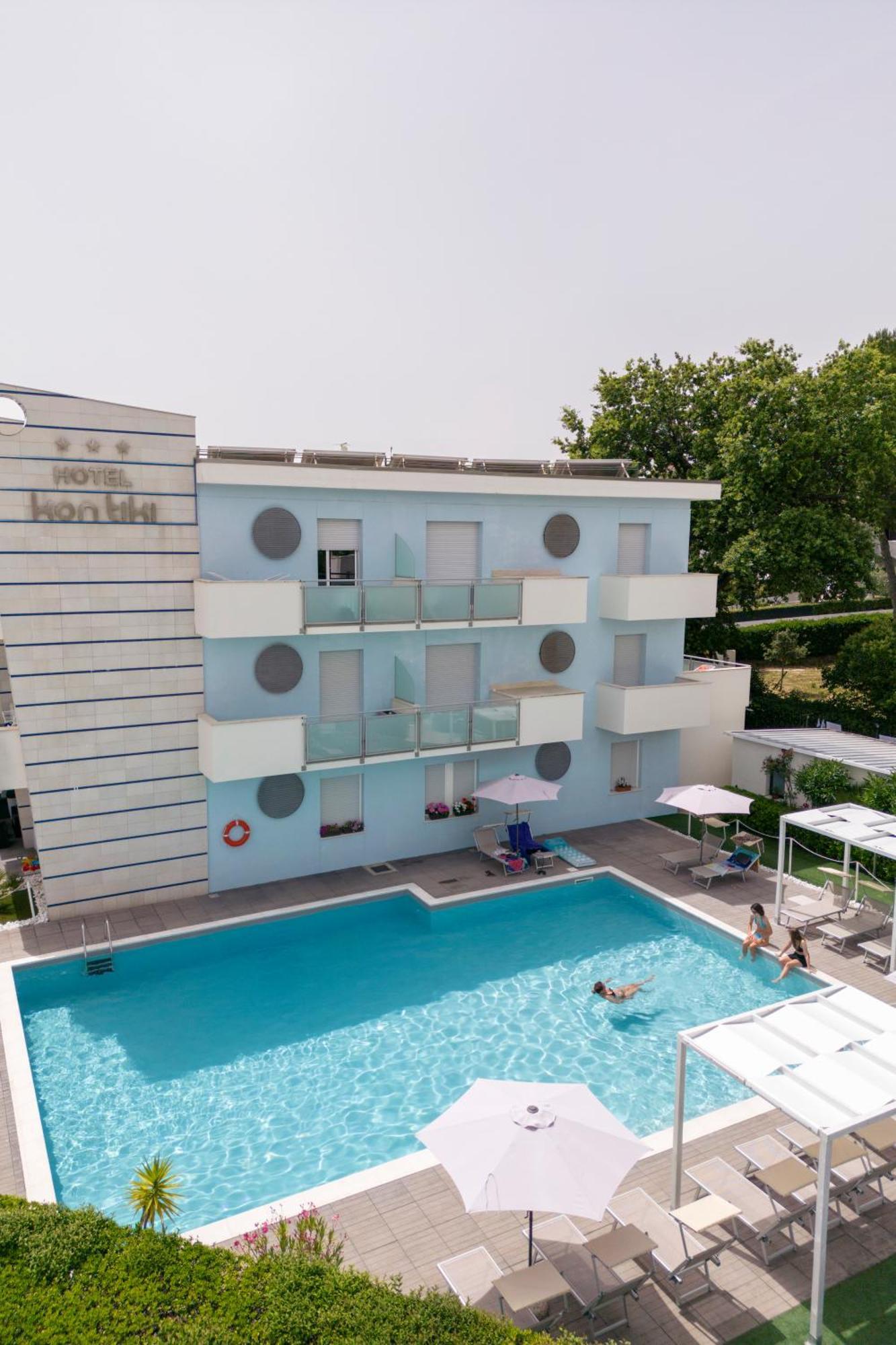 Hotel Kon Tiki Numana Exterior foto